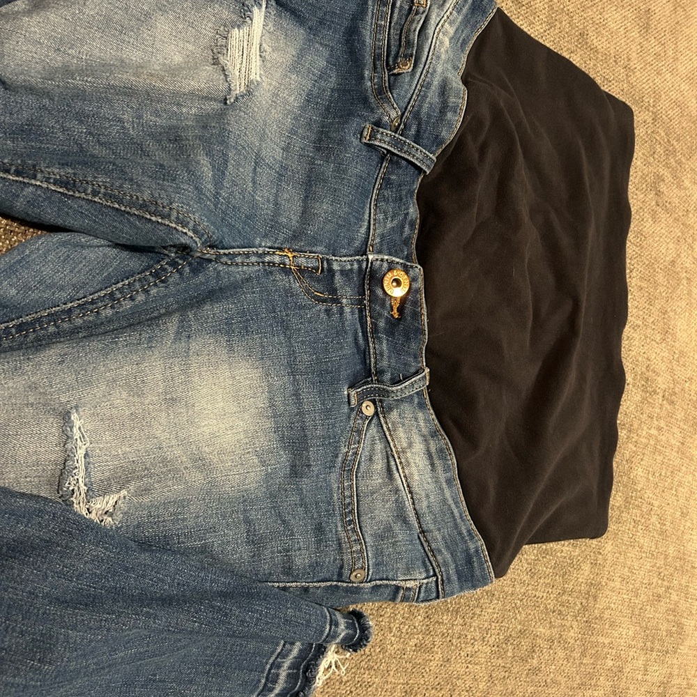 Maternity Blue Jeans